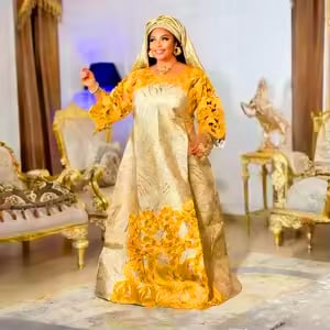Tenue de fête Eid — Boubou bazin fête