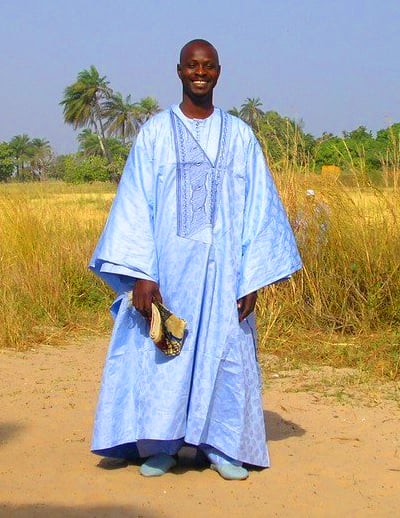 Tenue de fête Eid — Grand boubou agbada